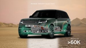 Range Rover Electric Mulai Buka Pemesanan Berteknologi Senyap