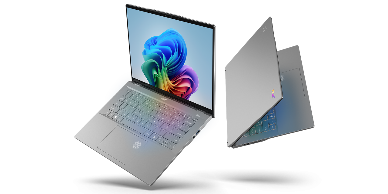 Acer Swift 14 AI Meluncur Usung Layar Sentuh OLED Premium