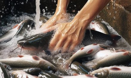 Solusi Bau Sisa Ikan Di Tangan Pakai Sendok Stainless Steel