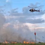 Helikopter Water Bombing Pakai Air Kolam Warga Di Kalsel