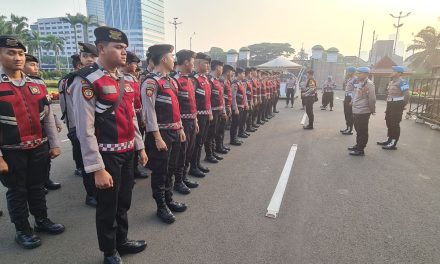 Ribuan Personel Gabungan Disiagakan Kawal Demo 27 Agustus