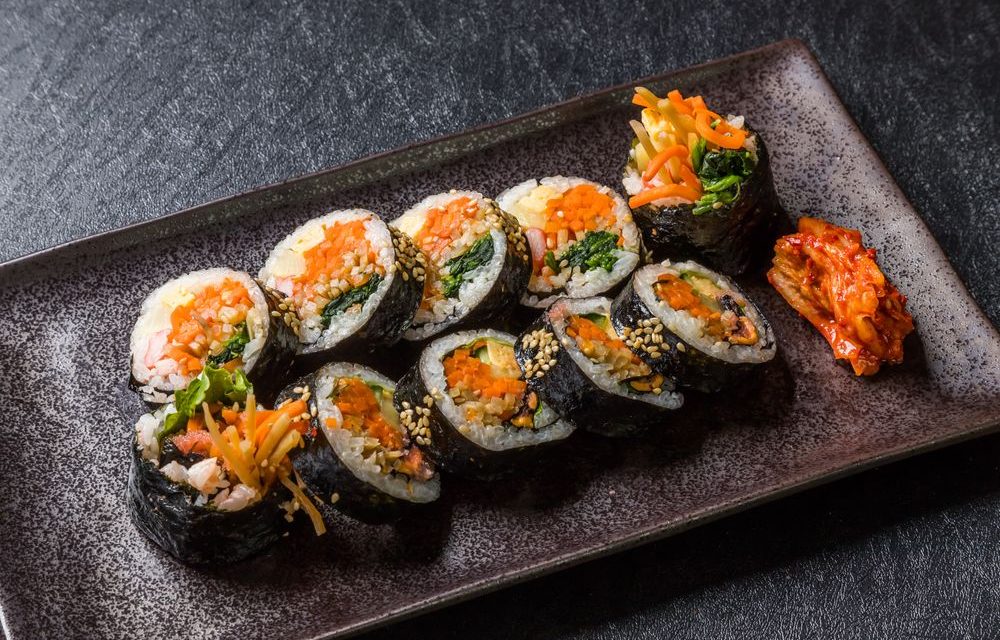 Gimbap Tuna Korea: Nasi Gulung Tuna Mayones Dan Danmuji