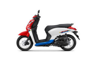 Honda Genio Wonderful White Dapatkan Striping Urban Minimalis