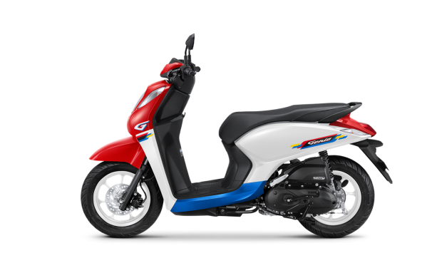 Honda Genio Wonderful White Dapatkan Striping Urban Minimalis
