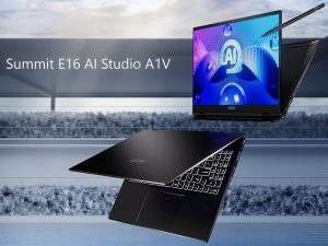 MSI Summit E16 AI Studio Hadir Berbekal NPU Dedicated