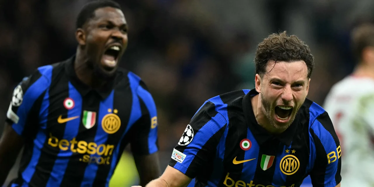 Inter Milan Bekuk Fiorentina, Thuram Dan Zieliński Mencetak Gol