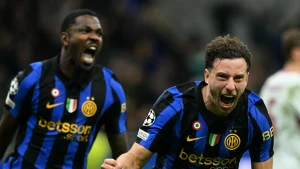 Inter Milan Bekuk Fiorentina, Thuram Dan Zieliński Mencetak Gol